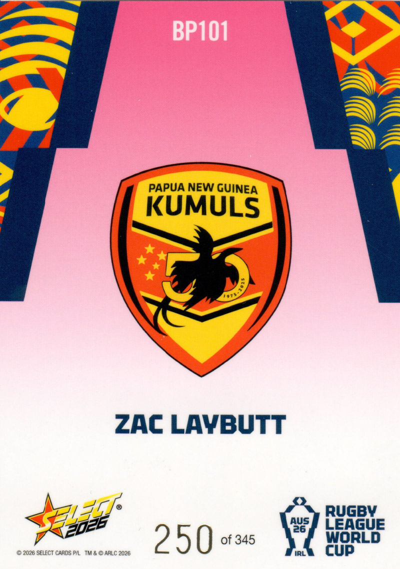 Zac Laybutt back