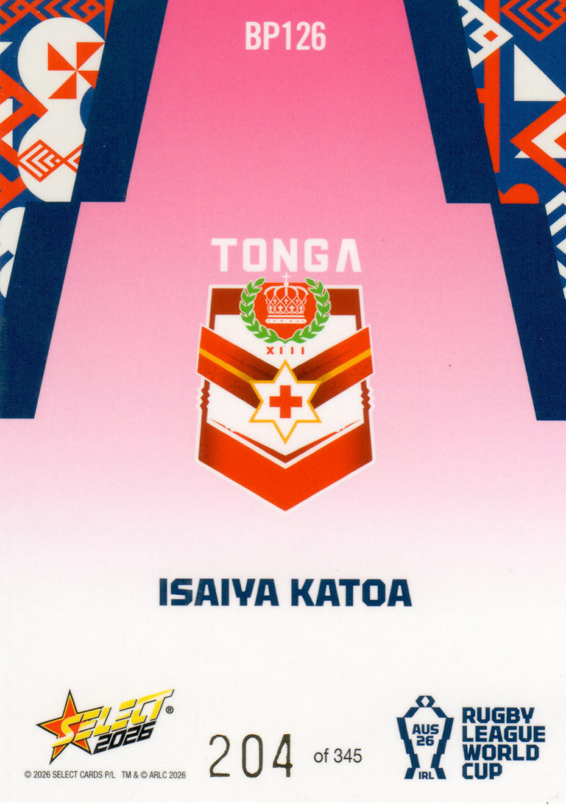 Isaiya Katoa back