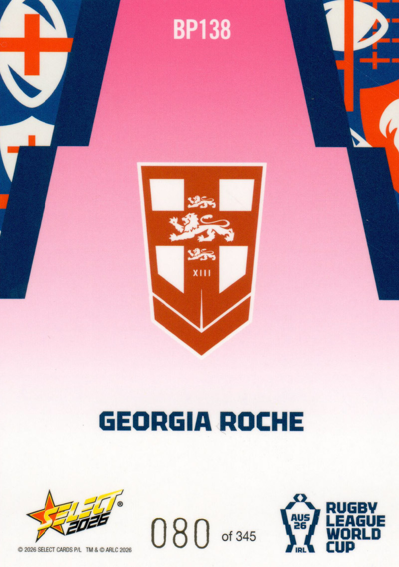 Georgia Roche back