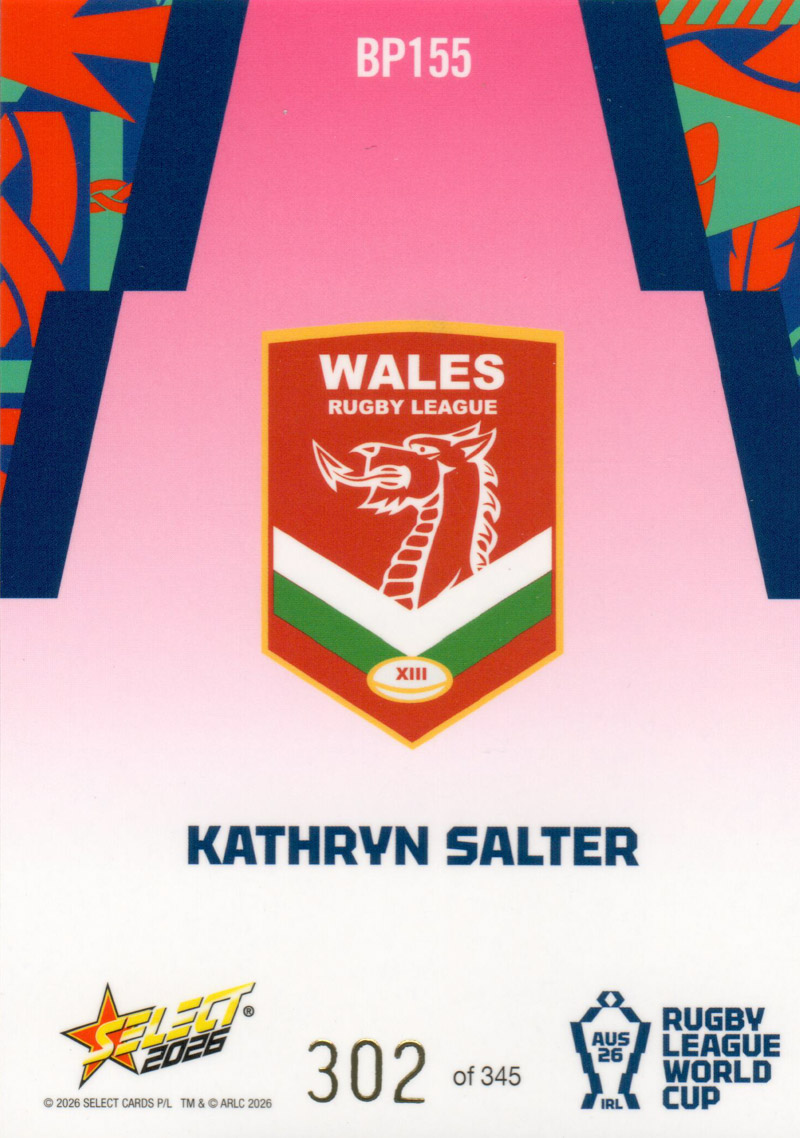 Kathryn Salter back