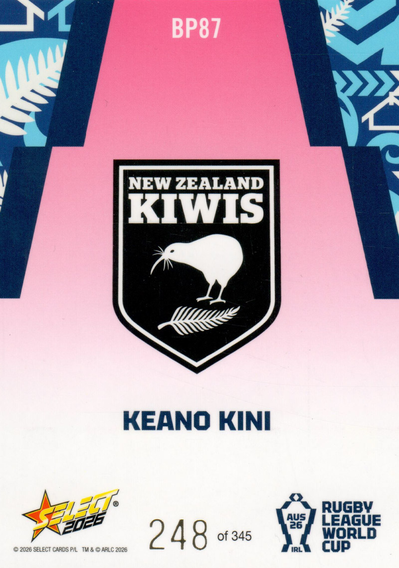 Keano Kini back