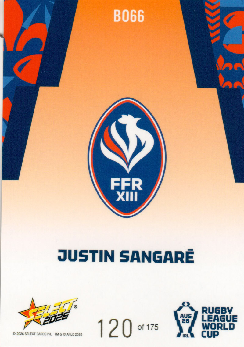 Justin Sangaré back