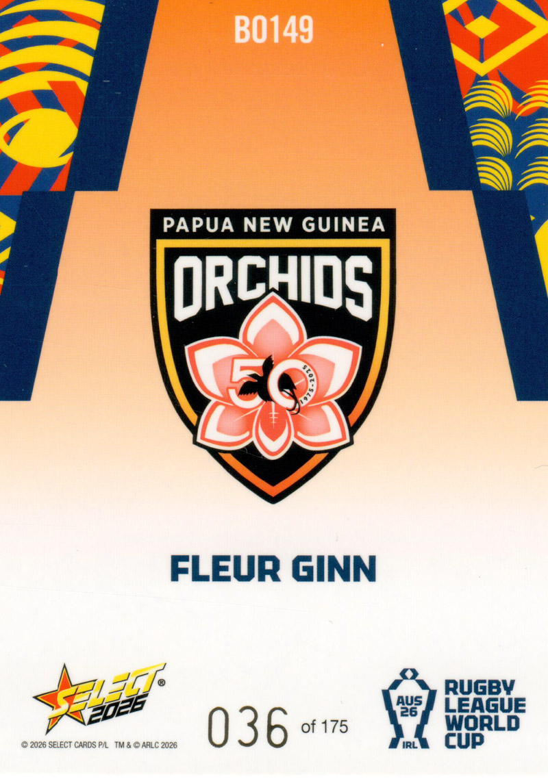 Fleur Ginn back