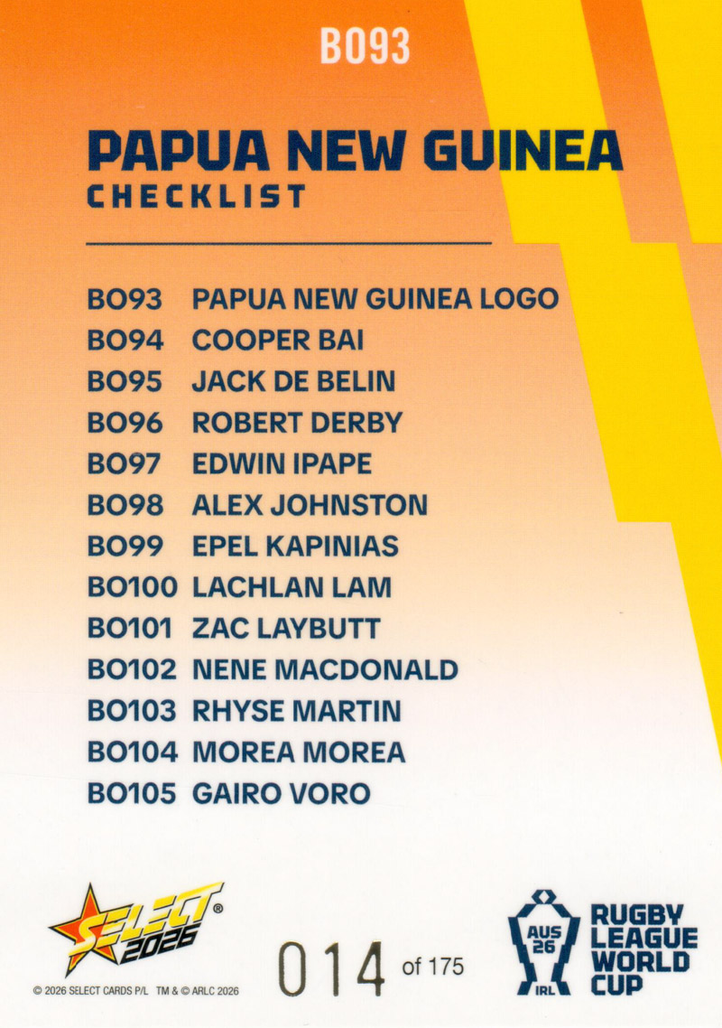 Logo Card back