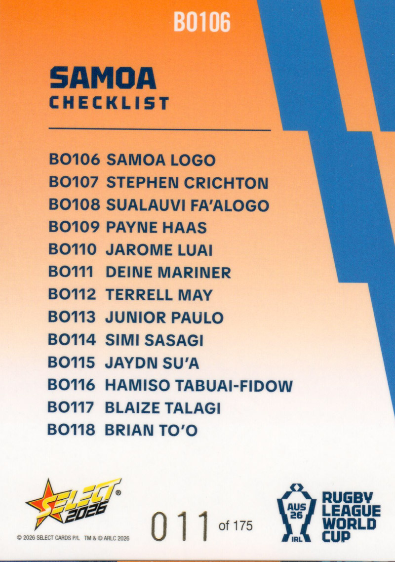 Logo Card back