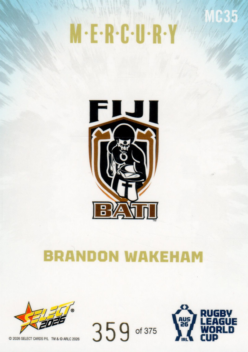 Brandon Wakeham back