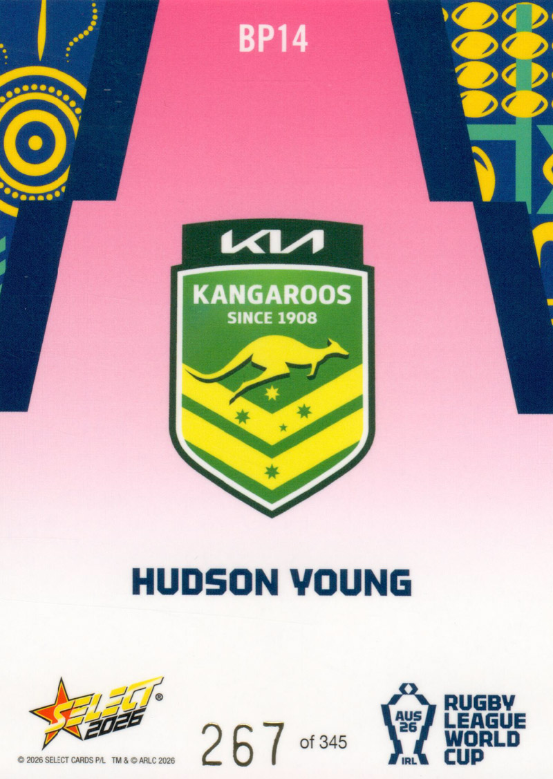 Hudson Young back