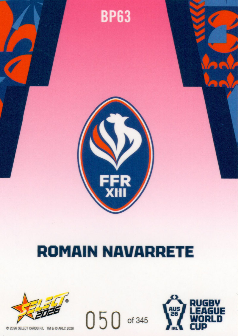 Romain Navarrete back