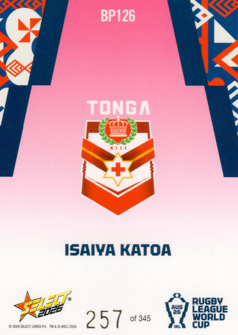 Isaiya Katoa back