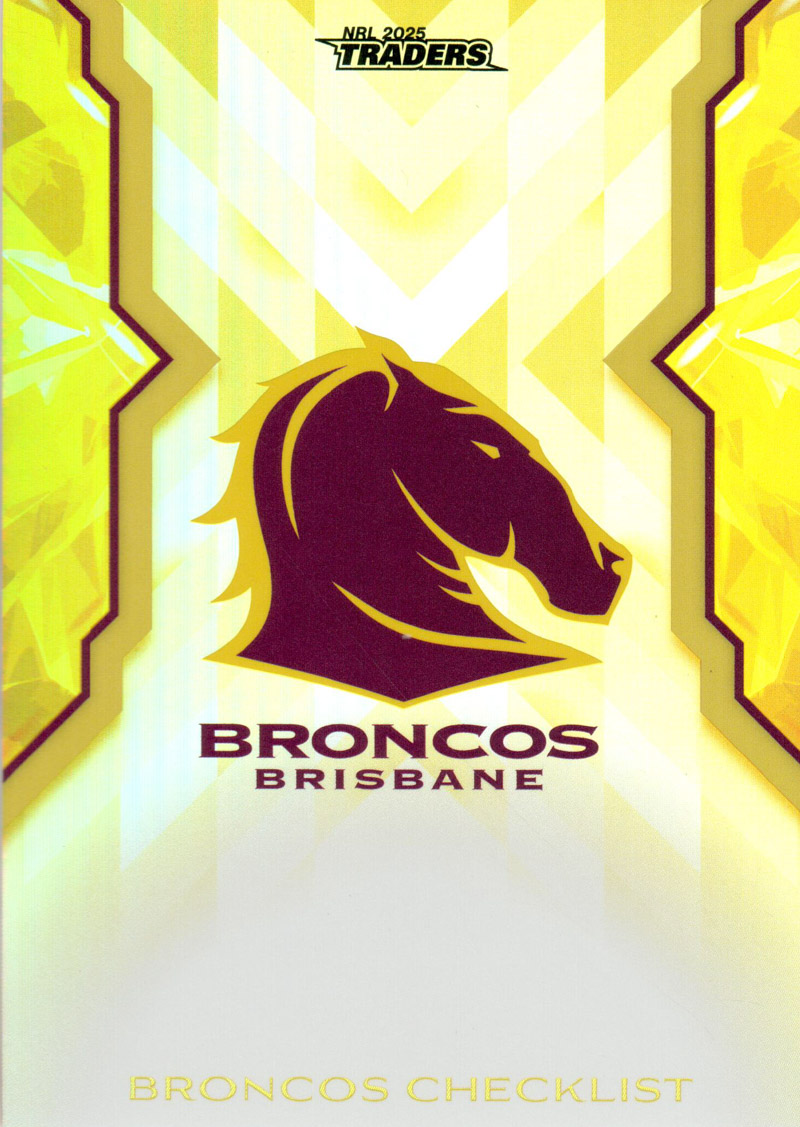 Brisbane Broncos Checklist