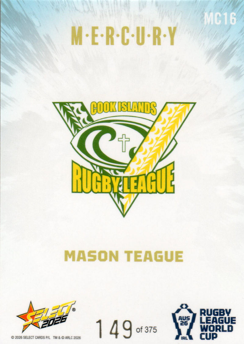 Mason Teague back