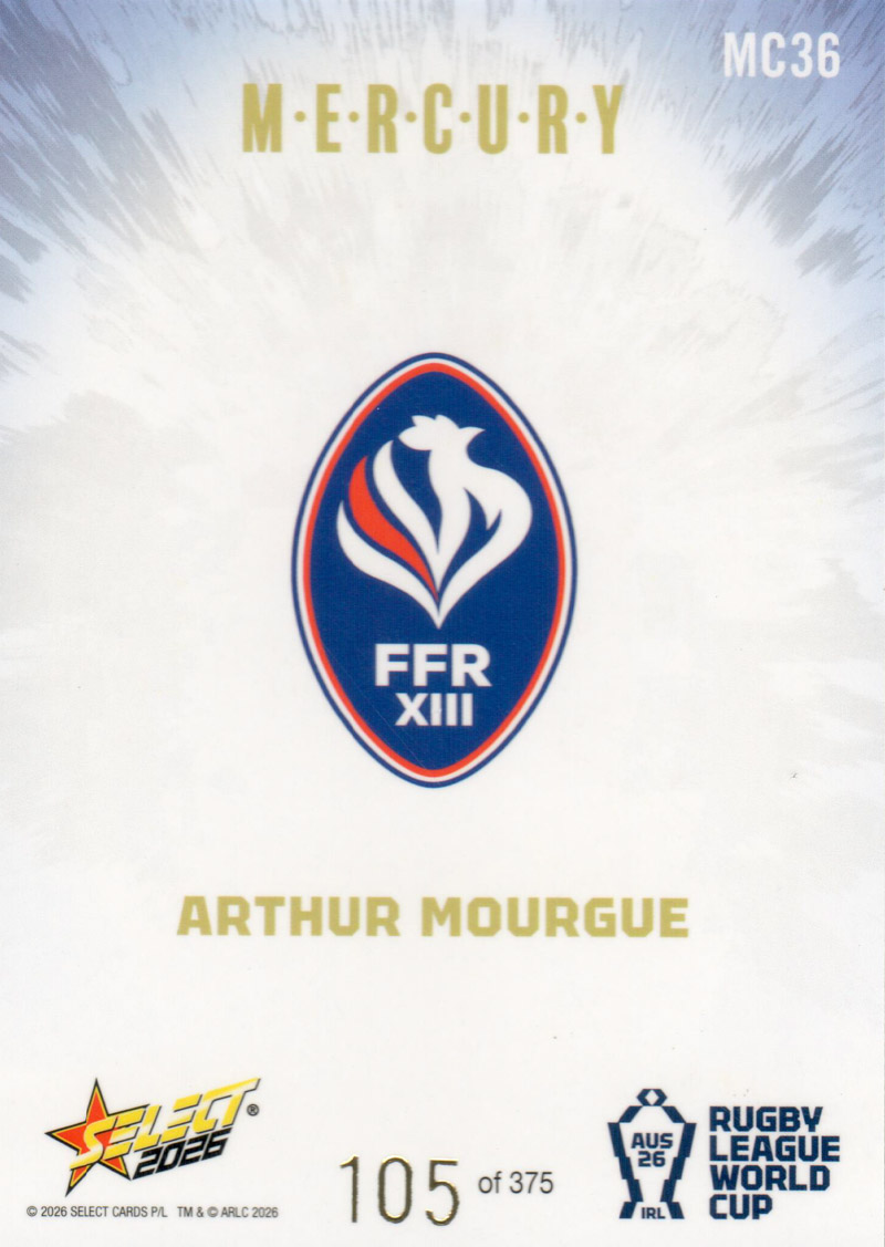 Arthur Mourgue back