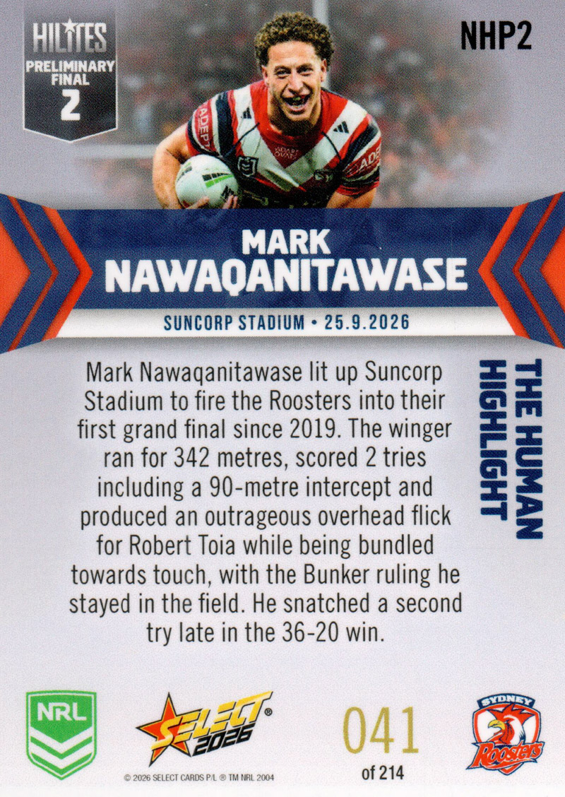 Mark Nawaqanitawase back
